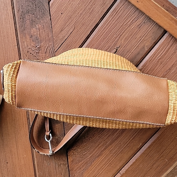 🍃 Fossil women's staw bag purse - Picture 6 of 6